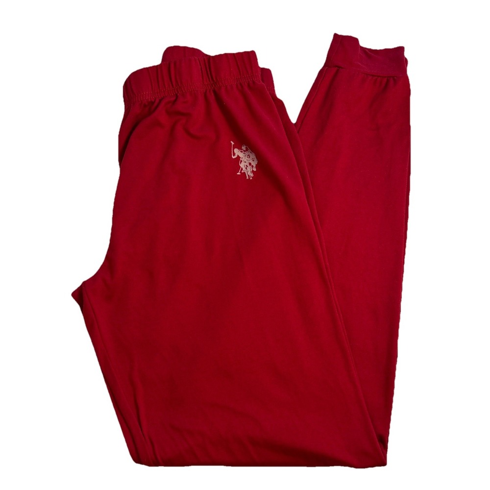 U.S . Polo Assn. Men's Red Sleepwear (pajama Pants) sz S Preowned